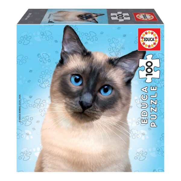 Puzzle 100 Piezas Gato Siames Rompecabezas Gatito Educa Puzzle 100 Piezas Gato Siames Rompecabezas Gatito Educa