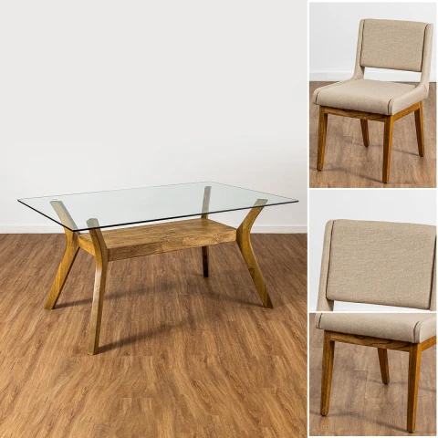 (CD) JGO COMEDOR XS09/6 CRUDO 305540 Unica