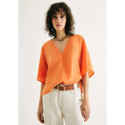 BLUSA MM FEM LARANJA