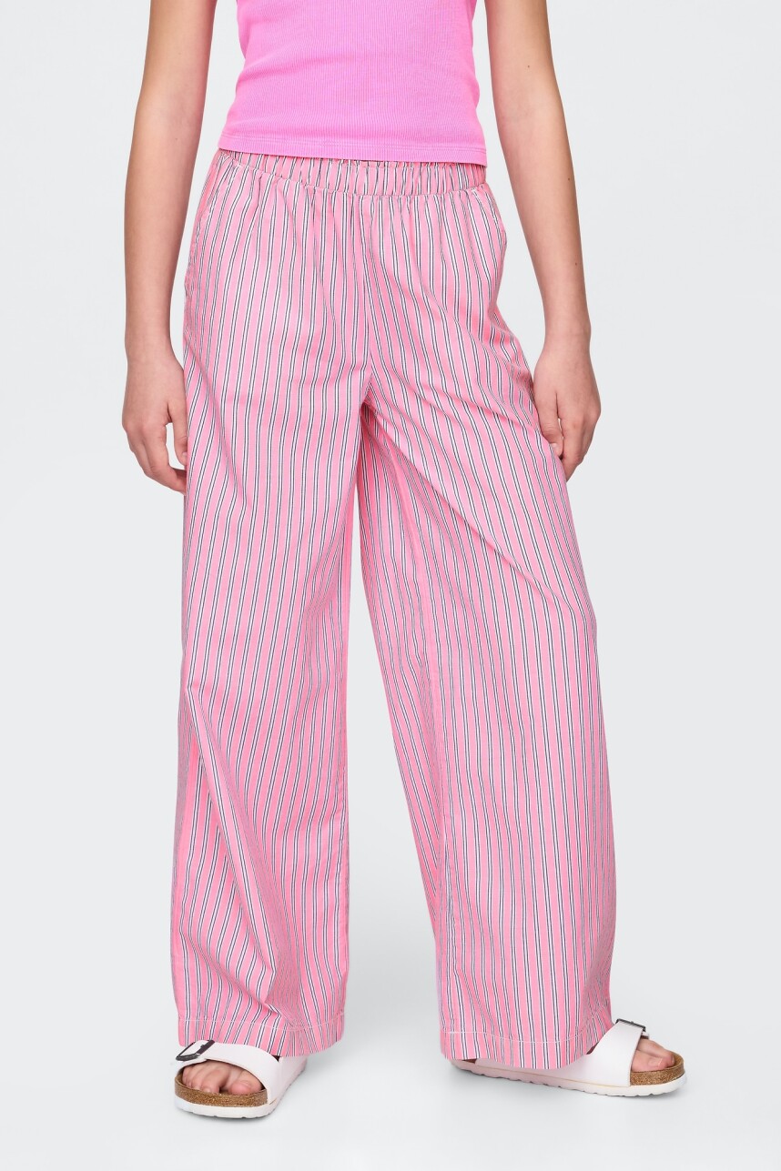 Jean Baggy Niña Pink Stripe 8172-1