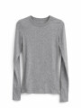 REMERA MELON GRIS OSCURO