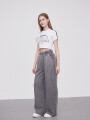 Pantalon Deportivo Loila Gris Oscuro