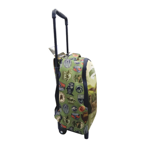 Mochila Infantil Jurassic Wold con Carro Neopreno Chica 27 x 21 cm U