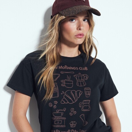 REMERA LILO Negro