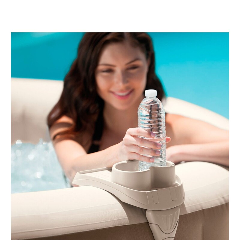 INTEX POSA VASOS JACUZZI SPA 2 VASOS Intex Posa Vasos Jacuzzi Spa 2 Vasos