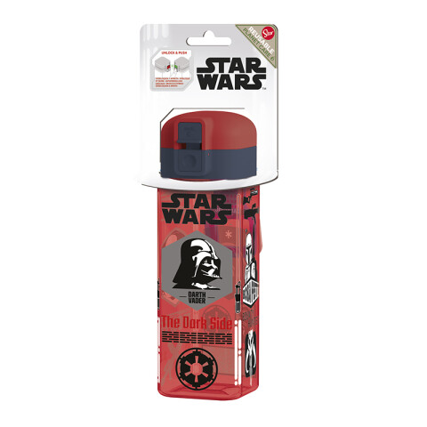 Botella infantil Star Wars Safety Lock de 550 ml U