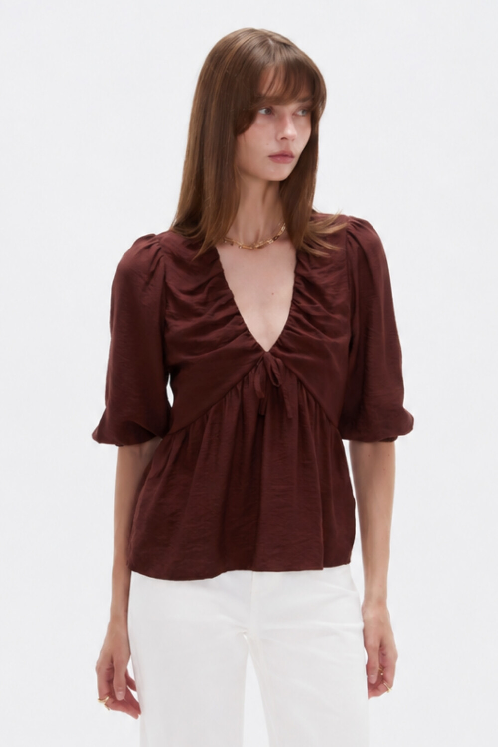 Blusa Melvar Marron