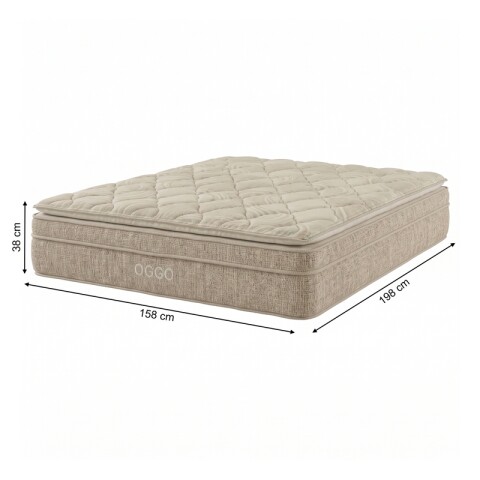 Colchon Ecstasy QUEEN SIZE – Espuma + Resortes Pocket individuales | Máximo confort y diseño premium GARANTIA 10 AÑOS Colchon Ecstasy QUEEN SIZE – Espuma + Resortes Pocket individuales | Máximo confort y diseño premium GARANTIA 10 AÑOS