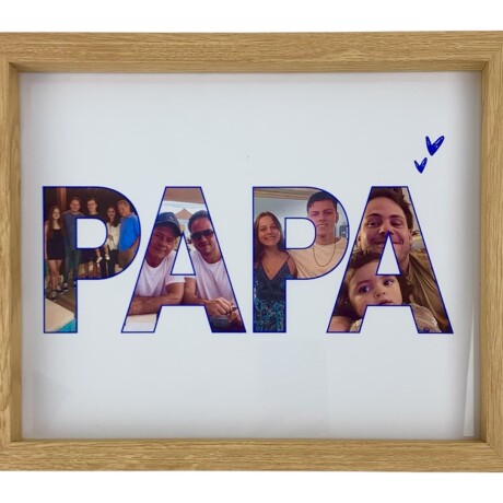 Portaretratos PAPÁ con fotos Portaretratos PAPÁ con fotos