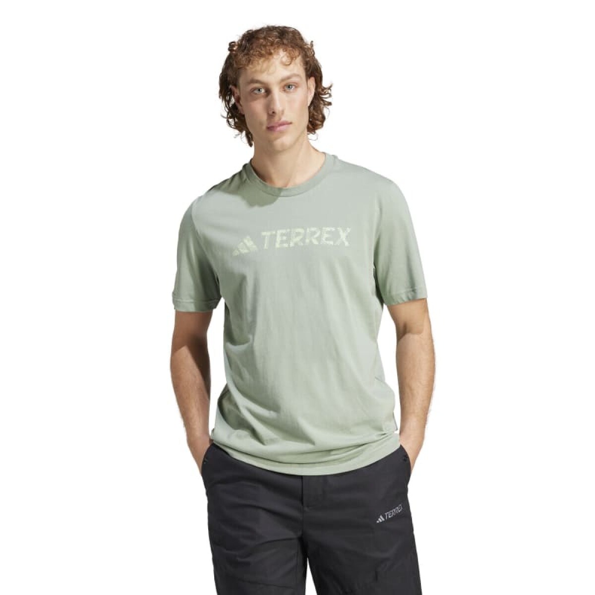 Remera Adidas Terrex de Hombre - IN4688 - Verde Agua 