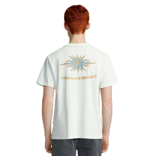 Remera Rhythm Flame Printed Vintage - Blanco Remera Rhythm Flame Printed Vintage - Blanco