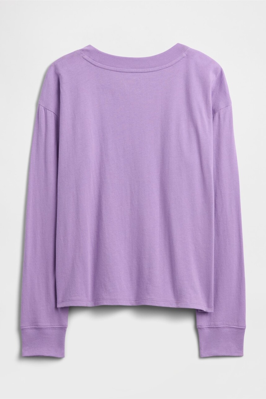 Remera Gráfico Niña English Lavender Tcx