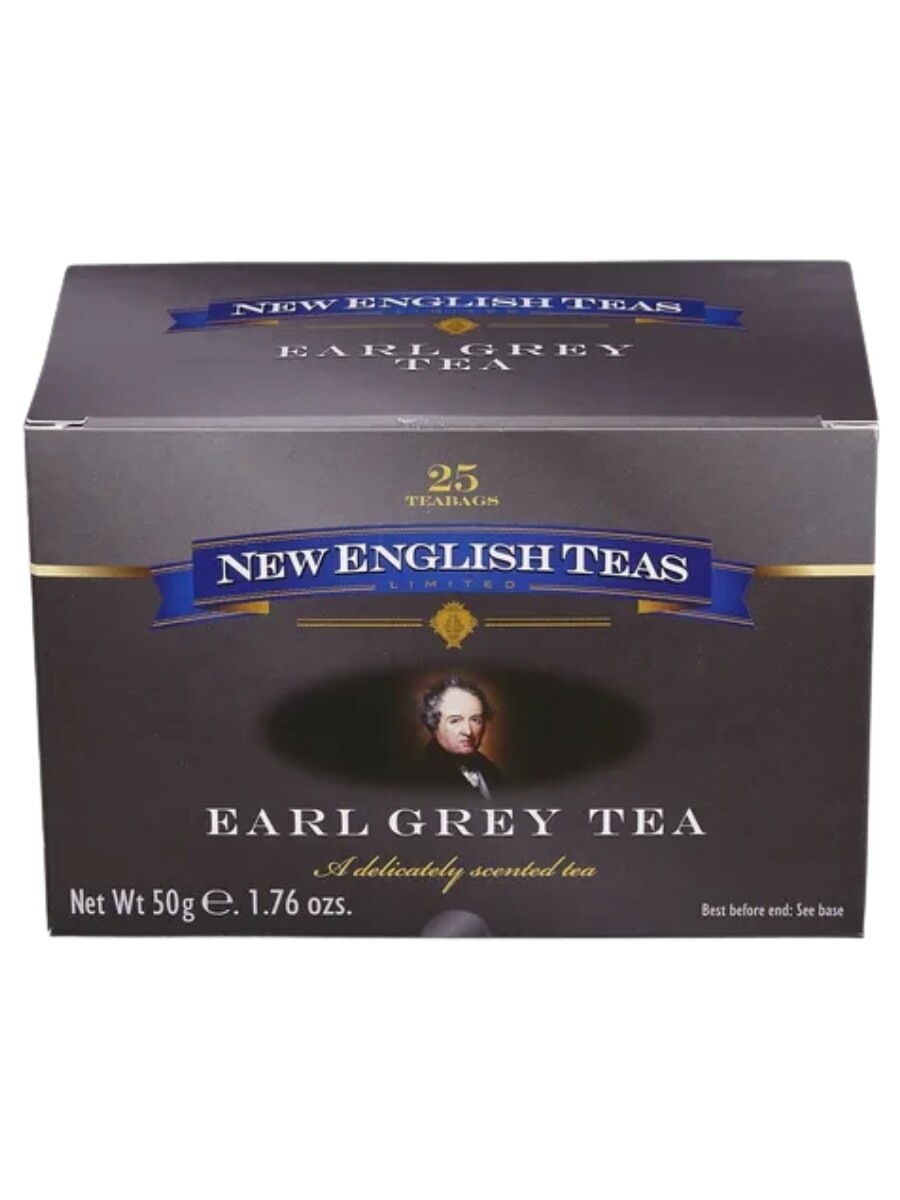 New English Teas - Caja 25 u Earl Grey 
