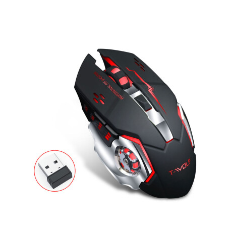 MOUSE GAMER INALAMBRICO TWOLF Q14 NEGRO MOUSE GAMER INALAMBRICO TWOLF Q14 NEGRO