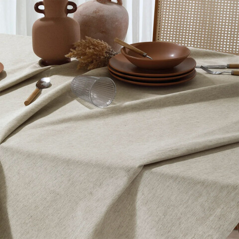 Mantel Rectangular Lino Clean Dohler 160 x 270 cm LISO