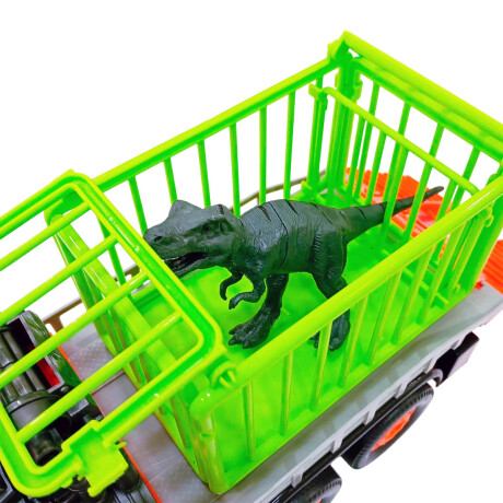 Camión Dinosaurio Juguete C/grúa + Tráiler 87cm Jug023012