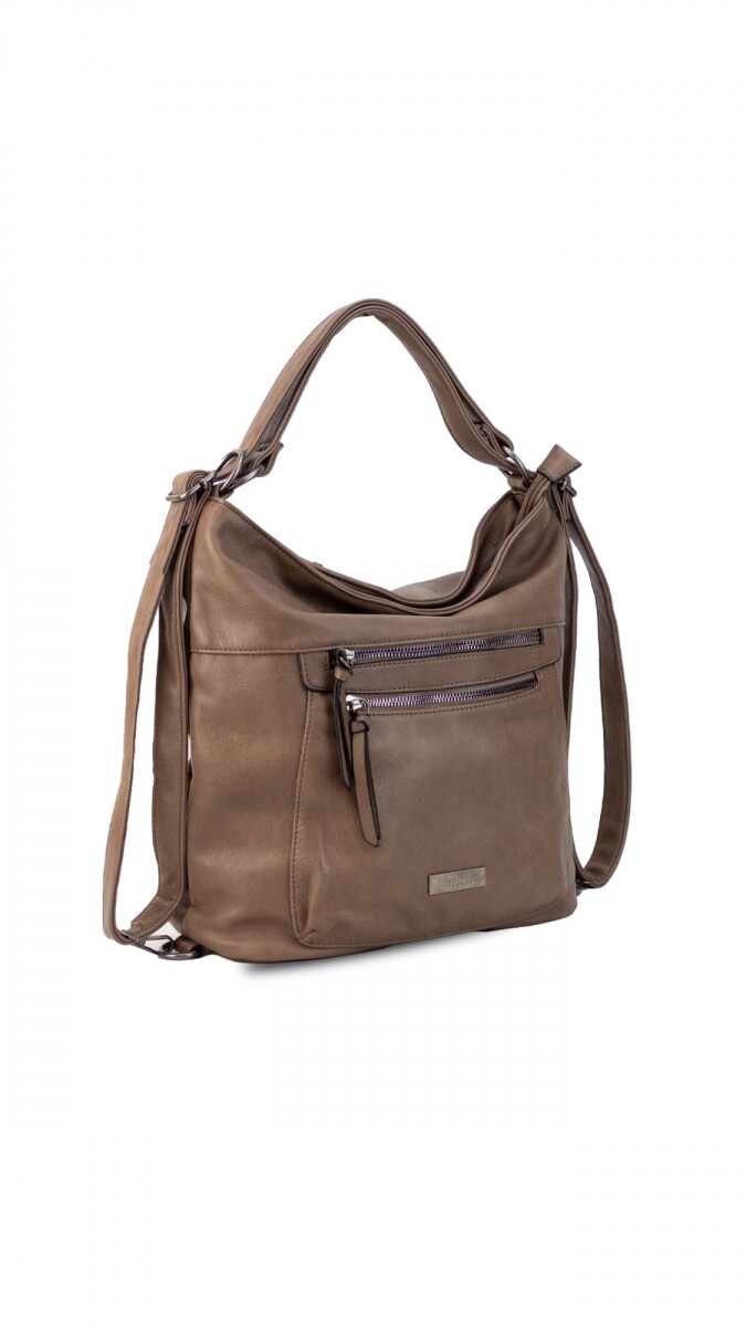 CARTERA MOCHILA ESTHER - CASTAÑO 