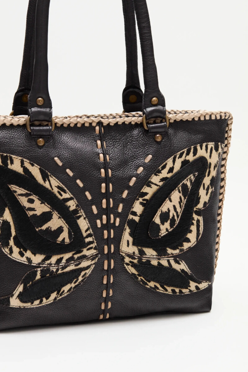Cartera Mariposa Negro