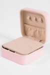 Alhajero organizador cuadrado rosa