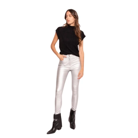 PANTALON TRUSTY SILVER XS-XL PLATEADO