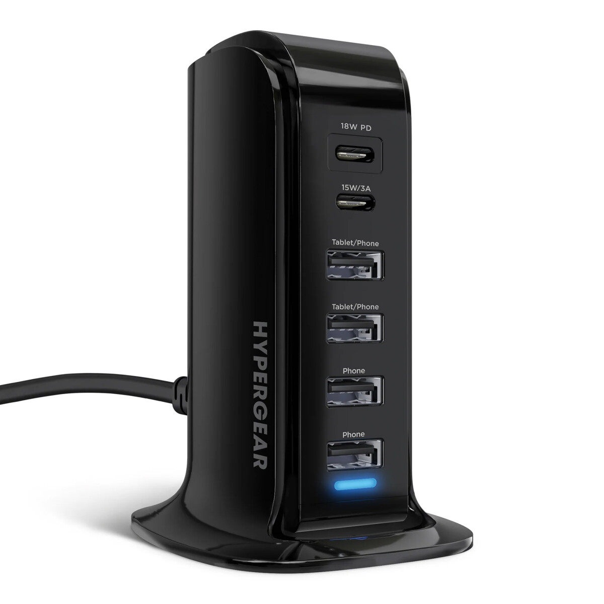 Estación de Carga Hypergear Power Tower 6 Usb 