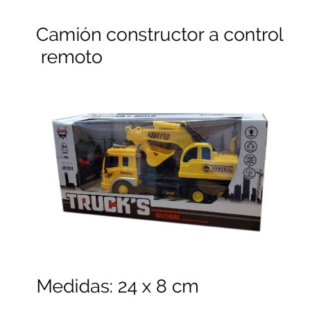 Camion Constructor A Contro Unica