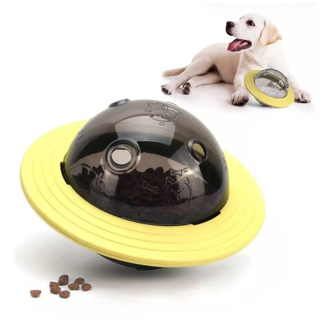 Juguete Interactivo Aro Dispensador Alimento Saturno Mascota Juguete Interactivo Aro Dispensador Alimento Saturno Mascota
