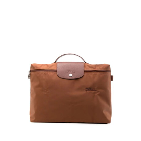 Longchamp -Maletín plegable de nylon, Le pliage green Marrón