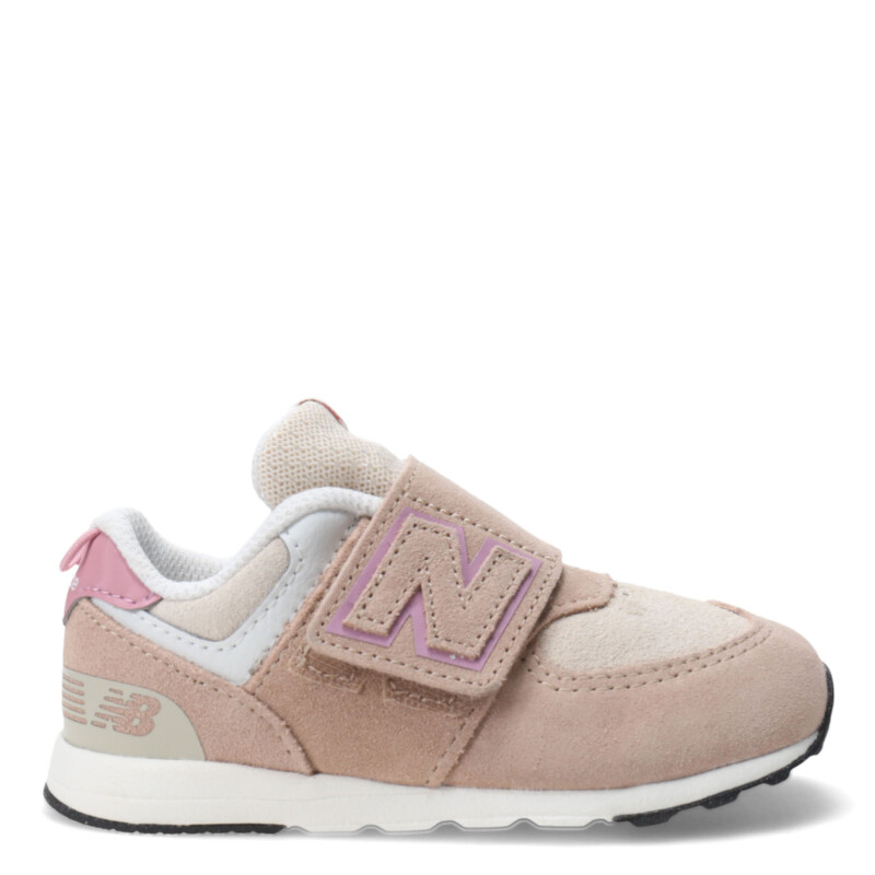 Championes de Niños New Balance 574 Camel - Beige - Rosado