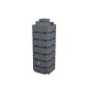 Cisterna para Reuso de Agua 1050 L NEGRO