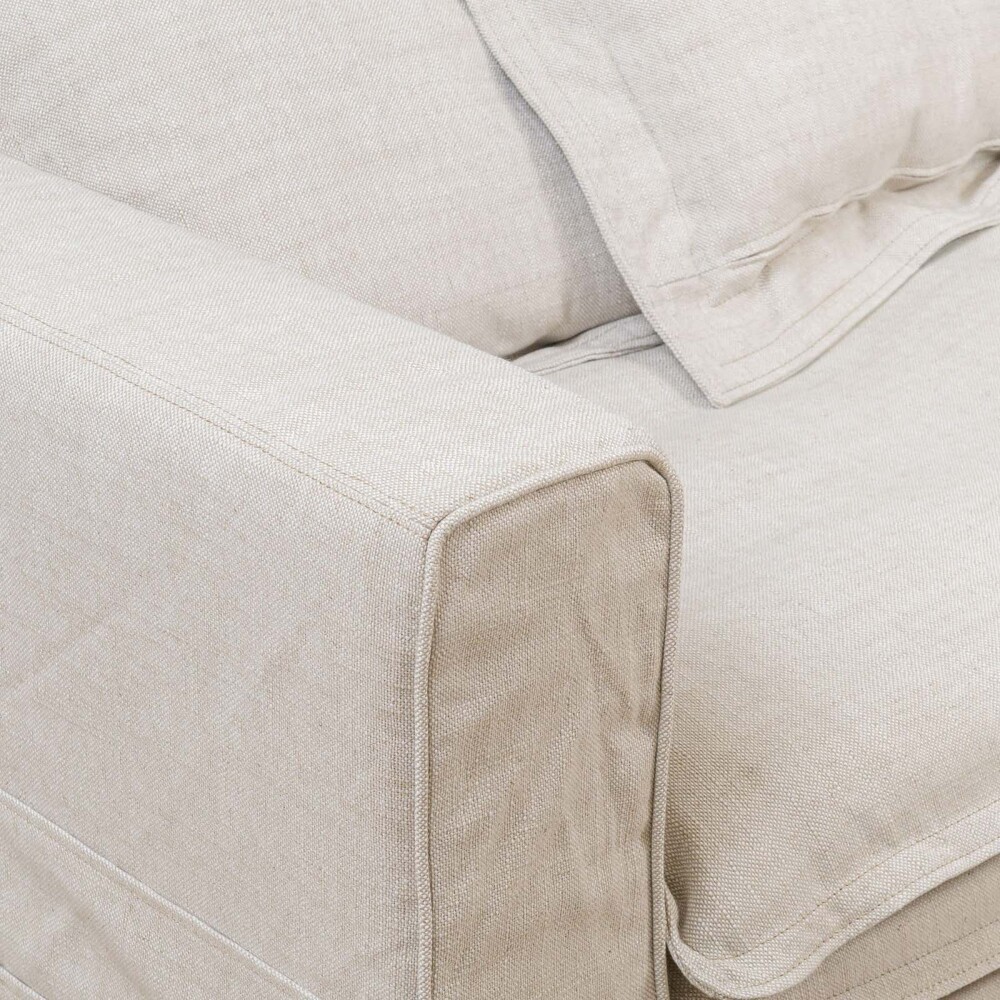 SOFÁ 3 CUERPOS TELA-PREMIUM NATURAL-BEIGE HOLANDA NATURAL