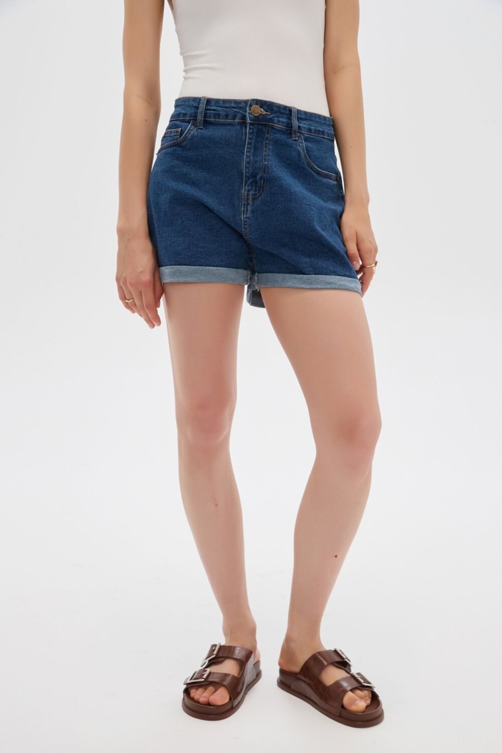 Short Eloide Azul Medio