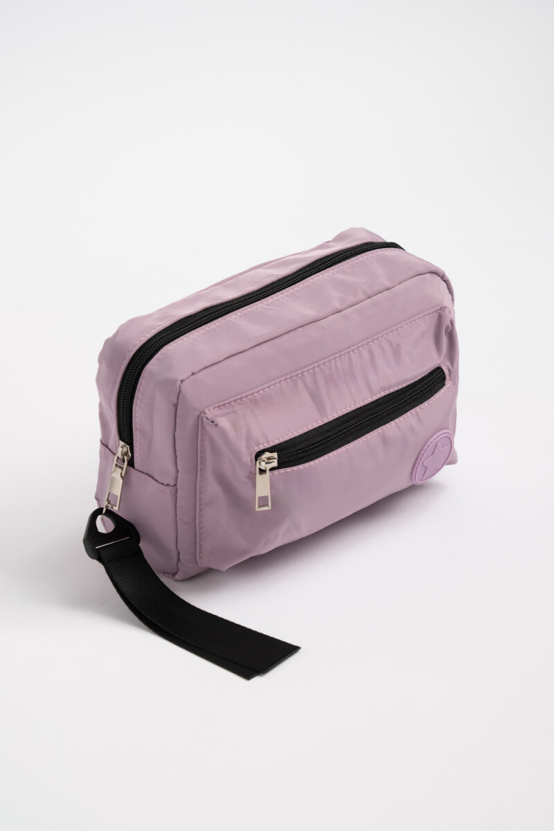 Necessaire con bolsillo Lila