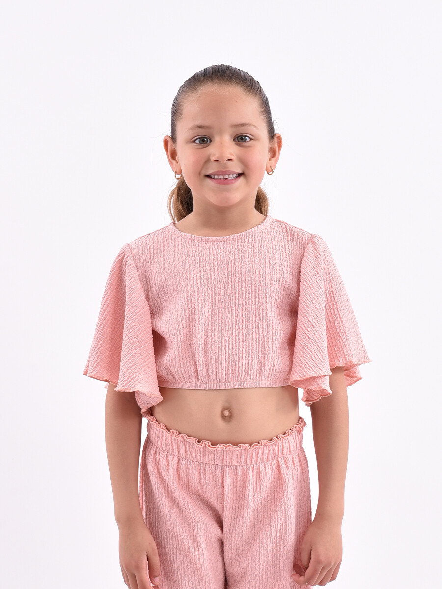 BLUSA VIOLETA GRL - CORAL 