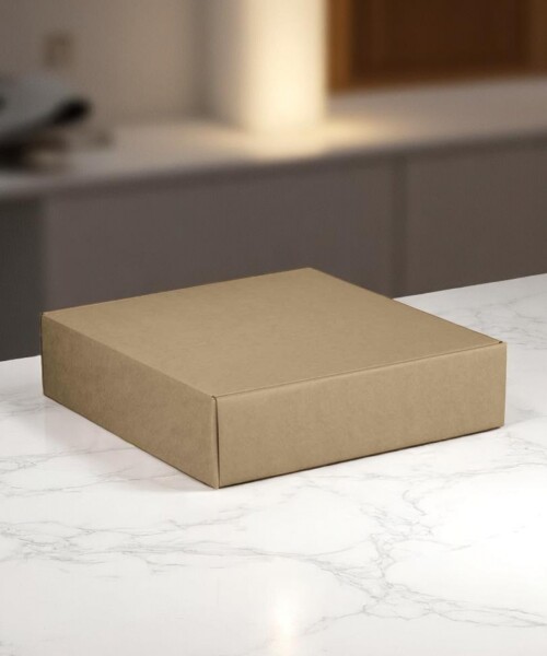 Caja rígida 3 botellas 34x28x9 - 35426 - KRAFT MARRON Caja rígida 3 botellas 34x28x9 - 35426 - KRAFT MARRON