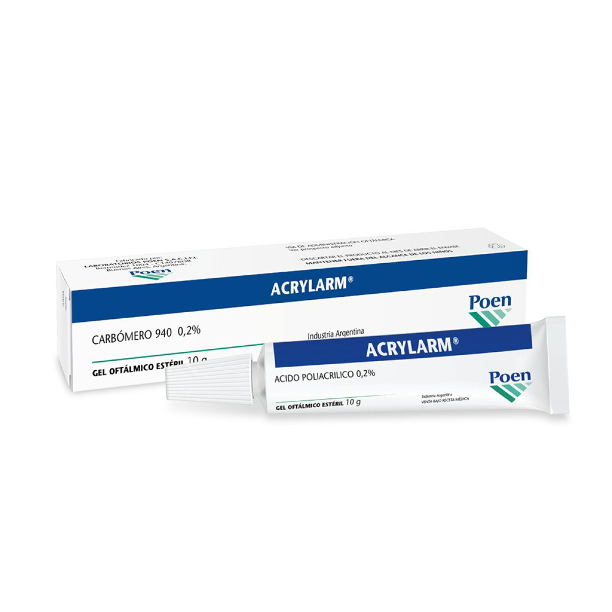 Acrylarm Gel 10g | Lubricante Ocular para Sequedad y Molestias