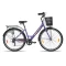 Bicicleta Baccio R.28 Dama Liberty 700 6v Urbana Violeta
