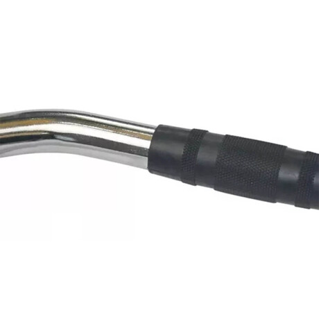 Barra Amplia Acero P/polea 90cm Musculación Fitness Negro