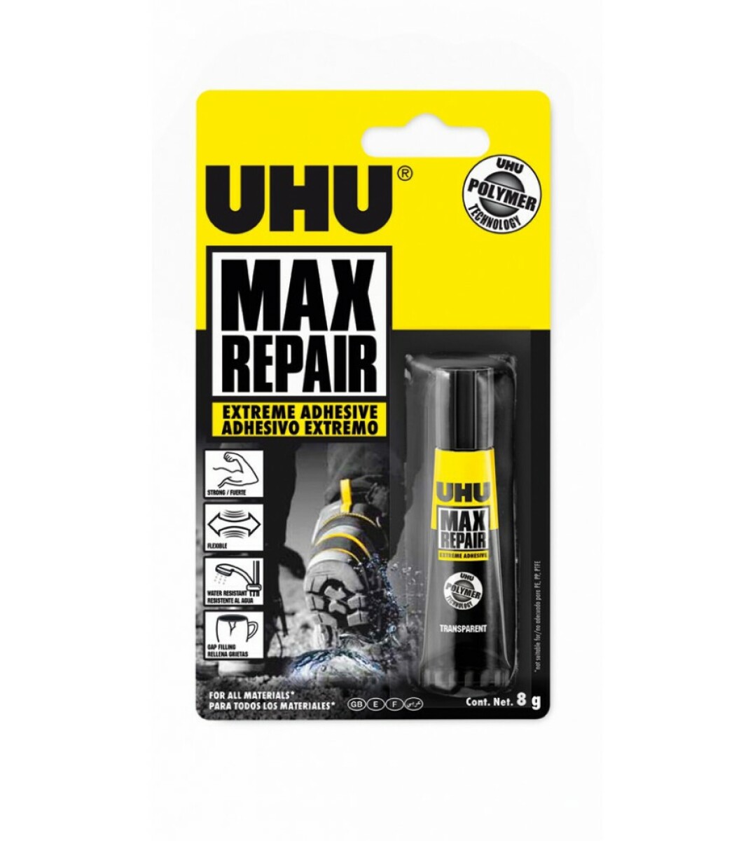 Adhesivo Extremo UHU Max Repair 