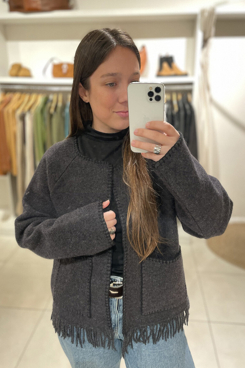 Chaqueta federica Negra