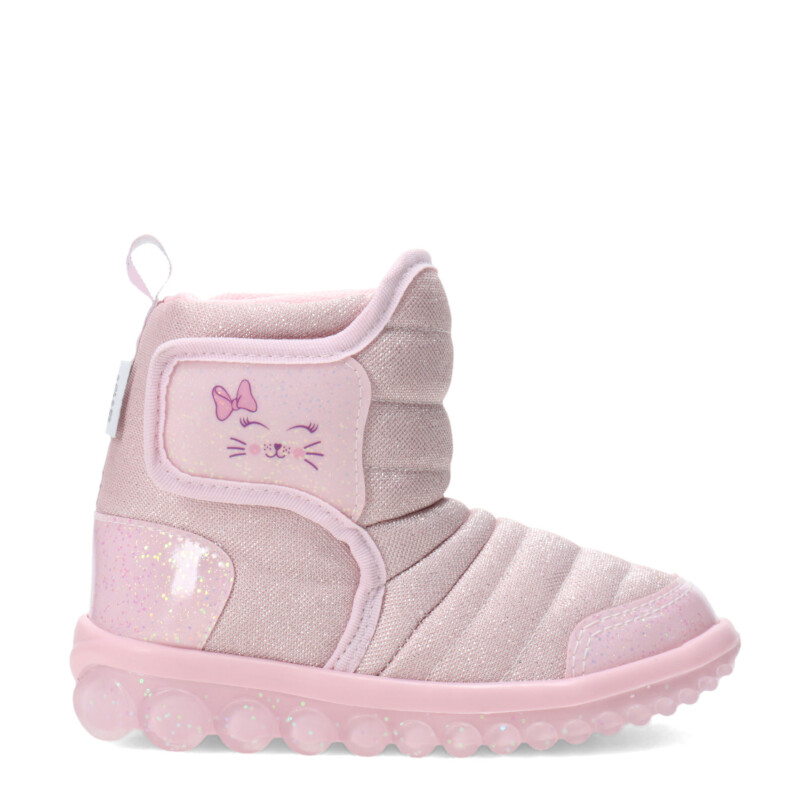 Botas Infantiles Bibi Roller Velcro Rosa