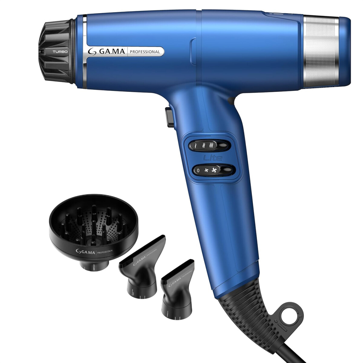 Secador De Pelo Gama Profesional Iq Lite 1600w - AZUL 