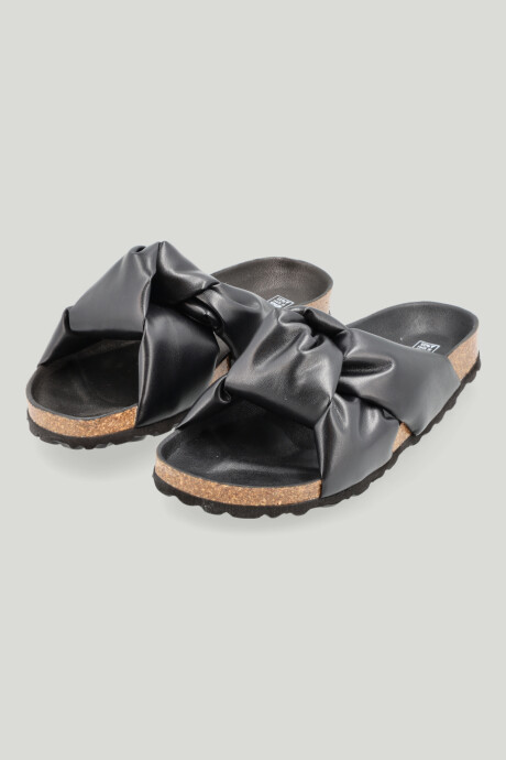 Sandalia cuero Soft Rosalia Negro