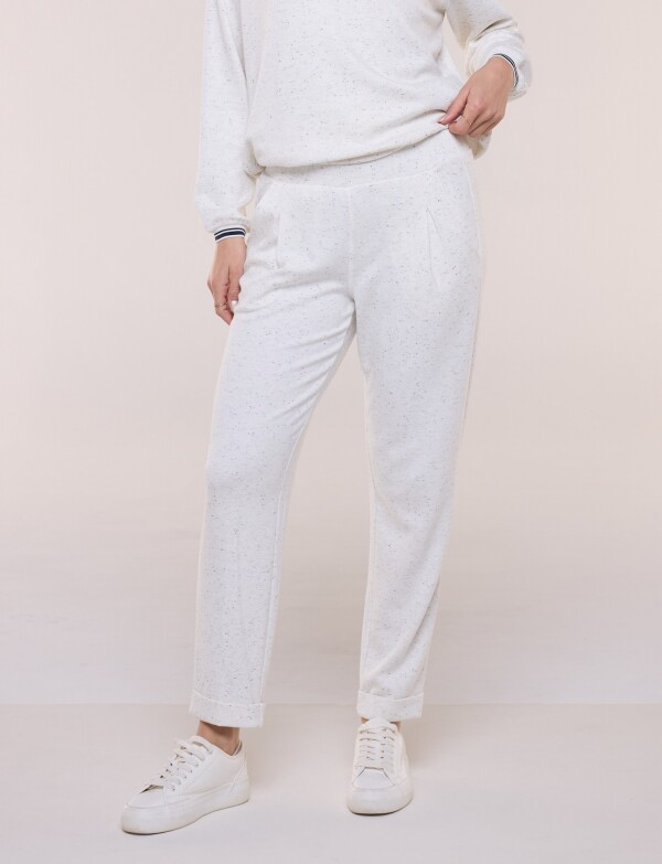 Jogger Comfy Con Bolsillos CRUDO/MULTI