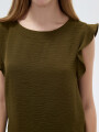 Blusa Mapa Verde Oliva