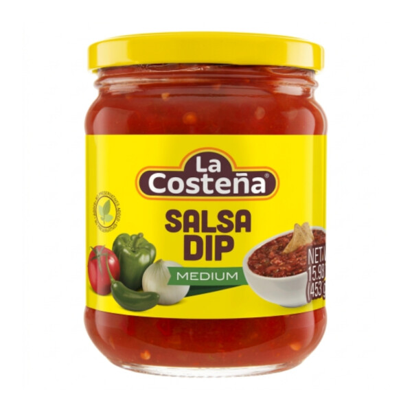 La Costeña Dip Regular Medium 453g La Costeña Dip Regular Medium 453g