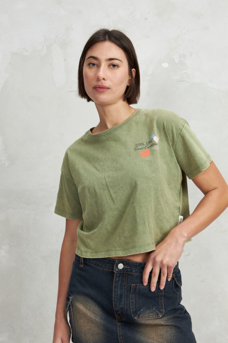 REMERA ENELDO - VERDE 