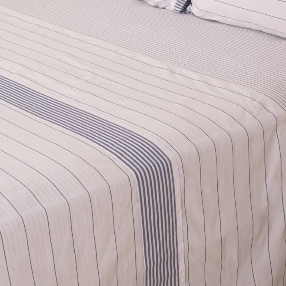 Juegos de Sabanas King 200 Hilos Nina - Pilar Rayas Azul