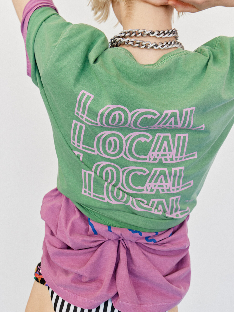 T-shirt Local - Verde 