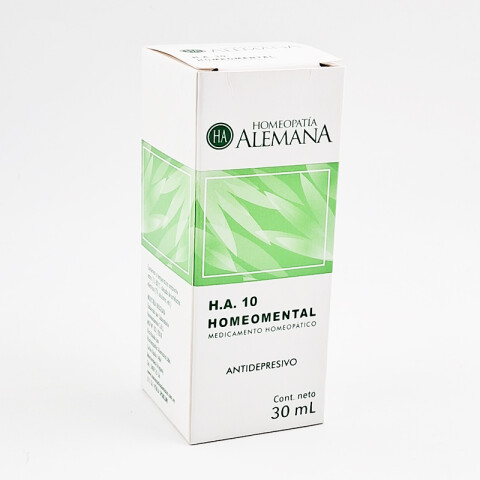 H.A 10 Homeomental antidepresivo gotas 30 ml H.A 10 Homeomental antidepresivo gotas 30 ml